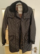 Kurtka damska ortalion w kolorze czarnym 