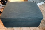 Podnóżek Kivik Ikea granatowy jak nowy!
