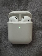 Słuchawki douszne bezprzewodowe Apple AirPods 2. Gen A2031 białe oryginalne
