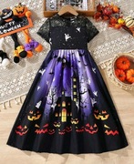 Sukienka Halloween kostium bal przebranie strój 110 104 98 116 122 strój