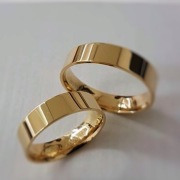 Złote Obrączki Klasyczne - Wykonanie art.jewellery