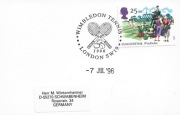 UK tenis Wimbledon 1996 datownik okolicznościowy
