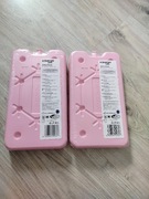 Dwie pary wkładów chłodzących do lodówki turystycznej