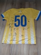 Koszulka Motoru Lublin z autografami