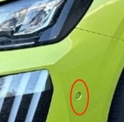 Koszyk PDC skrajny przód Peugeot 208 II Lift 23>