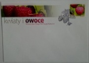 Koperta FDC 2011- Kwiaty i owoce: malina