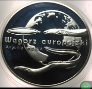 20 zł złotych 2003 Węgorz Europejski Zwierzęta Świata SREBRO. 