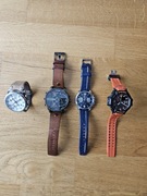 Zestaw markowych zegarków. TommyHilfiger Uboat Casio Diesel Hauer Breitling