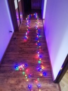Lampki choinkowe świąteczne zewnętrzne/wewnętrzne, 140szt., długość 13,9m