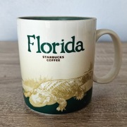 Kubek Starbucks Florida kolekcjonerski unikat z USA 473 ml