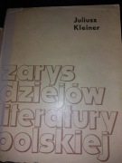Zarys dziejów literatury polskiej, Kleiner