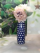 Wazon ceramiczny wysoki ceramika  Bolesławiec 