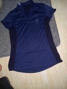 Koszulka do jazdy konnej letnia Decathlon r.S 12 l