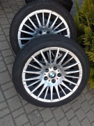 Felgi z oponami zimowymi bmw