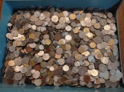 STARE MONETY ZAGRANICZNE I PRL, ZESTAW PONAD 14 kg