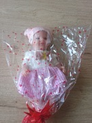 Lalka kolekcjonerska IVITA. MAŁA SILIKONOWA LALECZKA - UNIKATOWA 