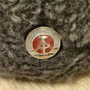Czapka uszatka DDR