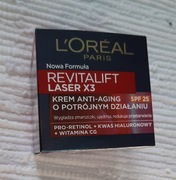 L’Oréal Paris Revitalift Laser X3 przeciwzmarszczkowy krem na dzień z SPF25