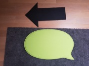 Tablica do pokoju dziecięcego Ikea