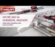 Hilti HIT-RE 500 V4 żywica iniekcyjna / kotwa chemiczna 500 ml