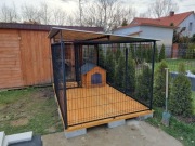 Boks, klatka, kojec dla psa, pomieszczenie gospoda