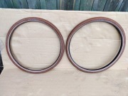 SCHWALBE CITY LITE  k-guard 3 brązowe opony drutowe