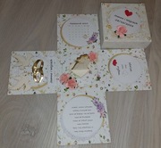 Box ślub kartka ręcznie robiona