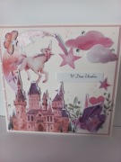 Ręcznie wykonana kartka na urodziny. DIY, handmade, rękodzieło