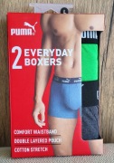 Nowy zestaw bokserek bokserki Puma rozmiar L 2 pack bawełna 95%