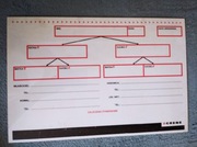 Tabliczka na boks biała nowa plastikowa 