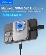 Magnetyczna obudowa SSD M.2 iPhone MagSafe 2230/2242 NVMe USB-C 3.2 10Gbps