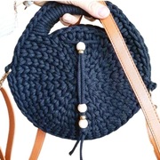 Torebka w stylu boho na szydełku. Rękodzieło.