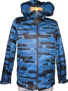 Niebieska Kurtka Softshell podbijana polarem 122-128 (7-8 lat) Crivit 