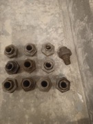 Śrubunek Plaski Ocynk Stal Holender 1/2 Nypel