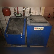 Piec na eko groszek Malejka 25KW 2008r