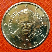 WATYKAN 2016 50 CENTÓW UNC !!!!!!!!!!