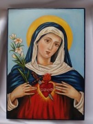 IKONA SERCE MARYI