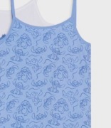 Biały t-shirt Sinsay na ramiączkach 523DS-00X r.110