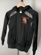 Bluza chłopięca czarna sportowa z kapturem ISC r.8/9l