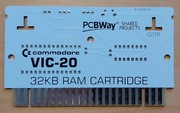 PCB rozszerzenie RAM 32kb do Commodore VIC-20