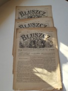 3 numery XIX wiecznego czasopisma Bluszcz dla kobiet 10,11,12 1891 rok