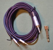 KABEL PRZEWÓD 3m JACK 6.3mm DLA OPPO HiFiMAN AUDIOQUEST MONOLITH 2.5mm