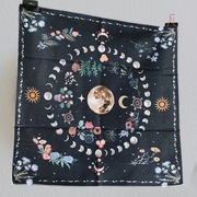 Gobelin ścienny obraz kilim makatka obrus do tarota księżyc moon witch