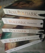 ROSS POLDARK, DEMELZA i 3 następne tomy z 12