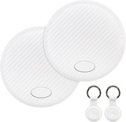 Lokalizatory GPS - 2 szt. Biały brelok