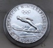 Austria 50 Szylingów 1964 r Zimowe Igrzyska Innsbruck srebro 900