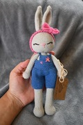 Królik króliczek królisia handmade amigurumi na szydełku szydełkiem prezent