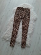 ZARA piękne eleganckie spodnie panterka XS 34