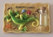 Magnes akrylowy na lodówkę PUNTA KANA Dominicana Morze Karaibskie(1)