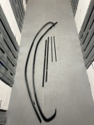 Listwy chrom czarne e92 komplet 